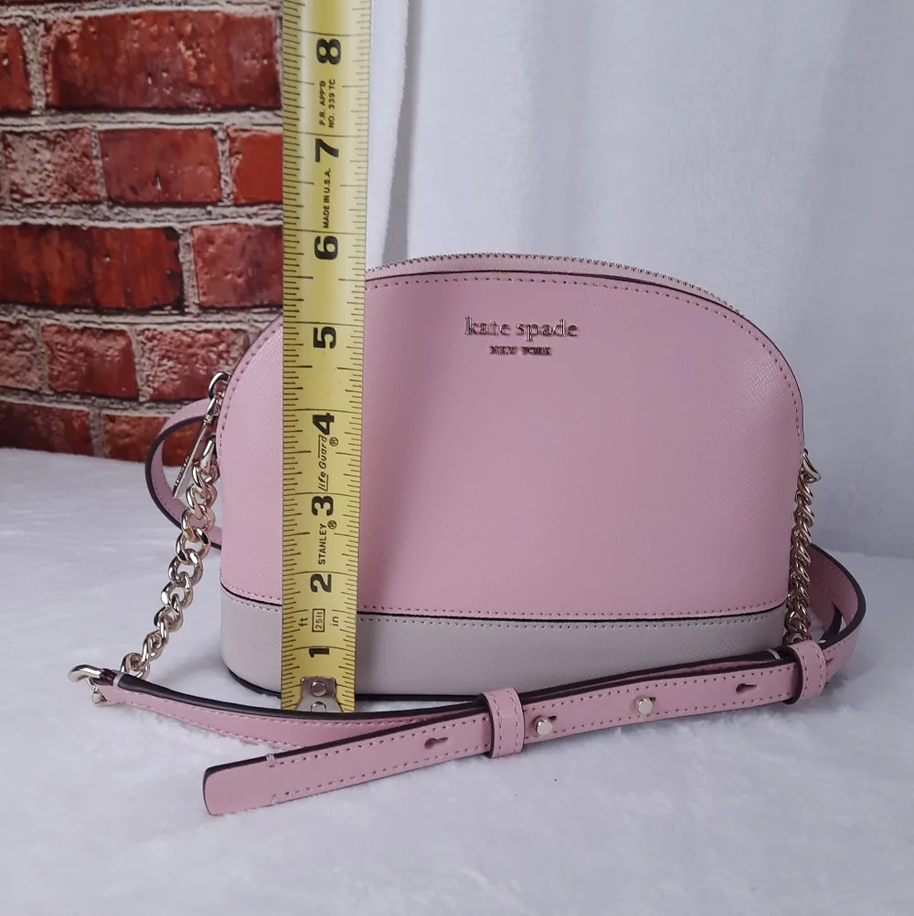 Kate Spade Blush Pink and Cream Crossbody Bag - Picture 8 of 12